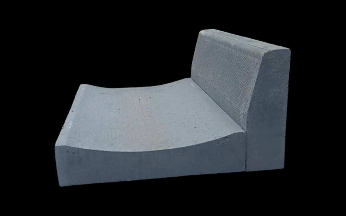 Drsti Precast Concrete Kerb Stone - Half Battered for Roads and Landscaping