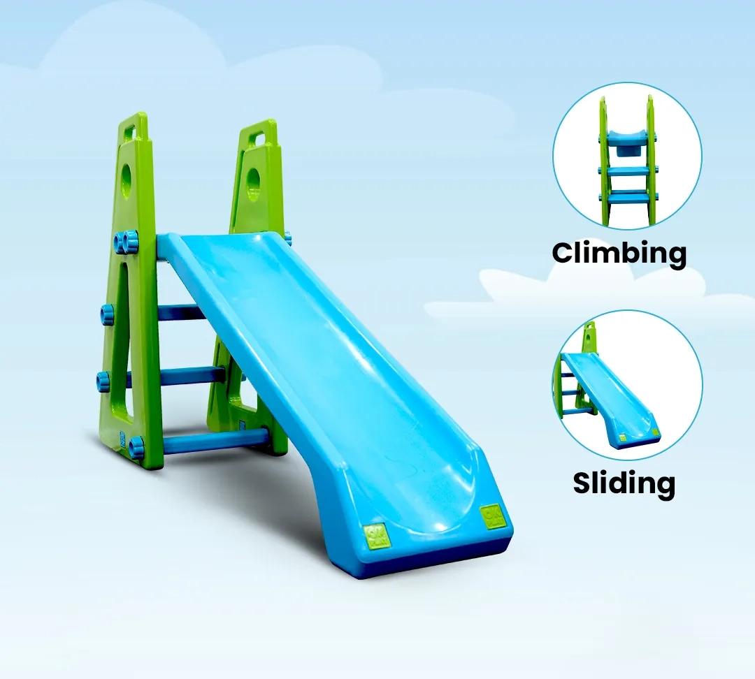 Ok Play Baby Slide Senior Skyblue - Parrot Green 3