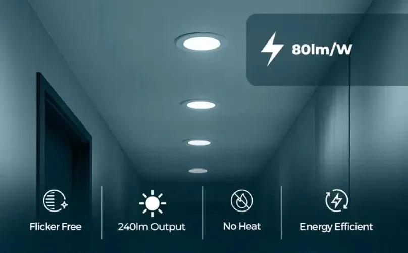 Eveready LED Downlight Mini 5W 3