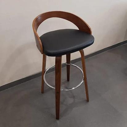 Wooden High Bar Stool by Aadinath Furniture : Colours available: WoodyBrown 6 7