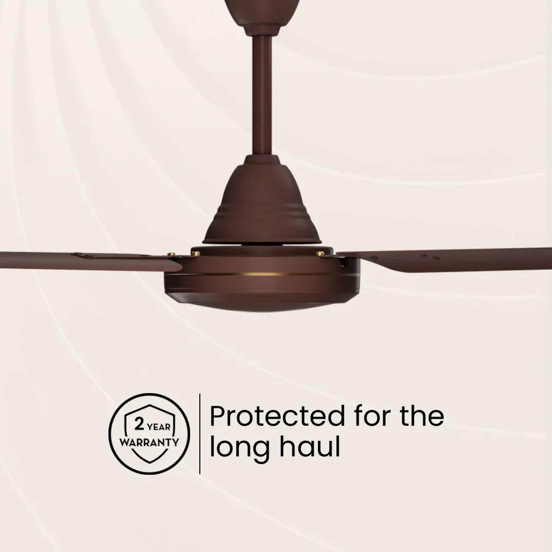Crompton High Speed Riviera | Ceiling Fan - Brown 4