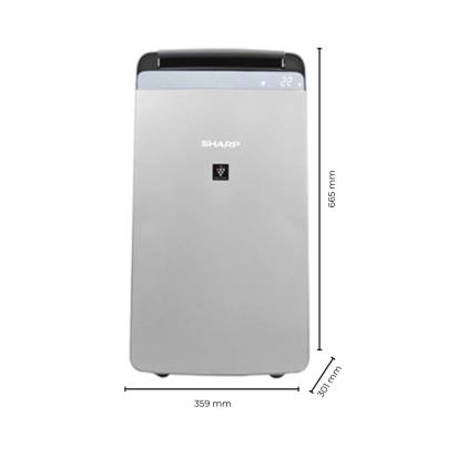 Sharp Air Purifier with Dehumidifier - DW-J27FM-S by sharp : Colours available: Grey 8 5