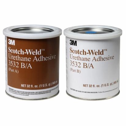 3M™ Scotch-Weld™ Urethane Adhesive EC-3532 B/A,, 4 oz Tube Kit, 6 per case by 3M for Multipurpose 7 1