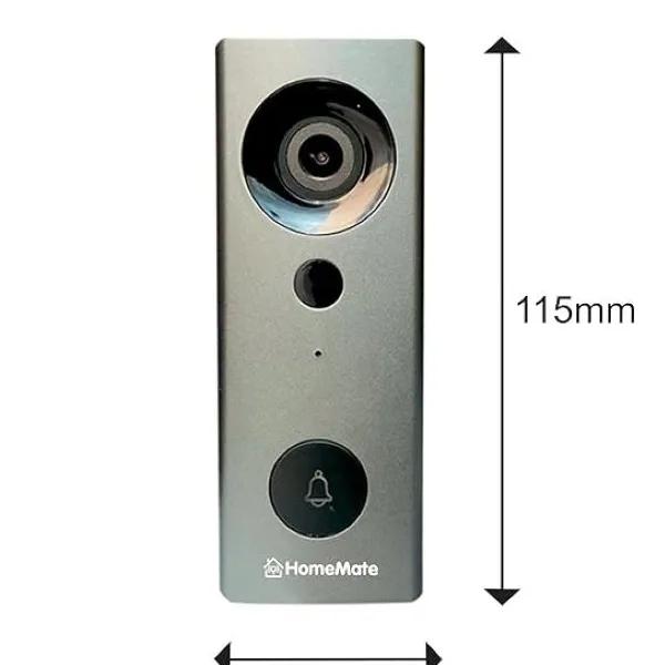 Wi-Fi Smart Video Door bell with Rechargeable battery & Chime 1
