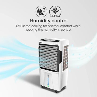 Crompton Optimus 65 IoT Air Cooler by Crompton : Colours available: Black, White 7 5