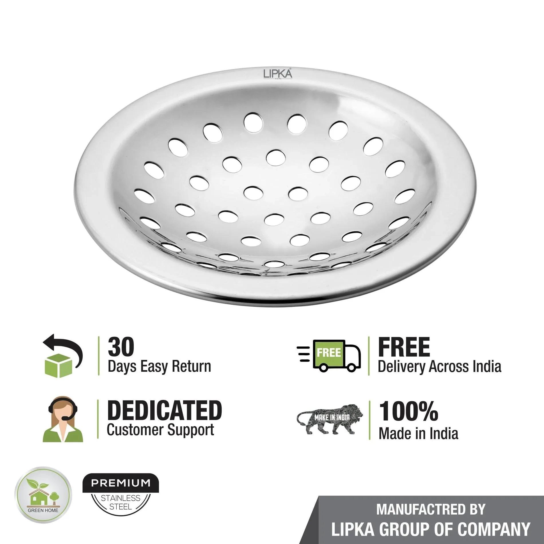 Lipka Heavy Snow Round Floor Drain (5 inches) 3