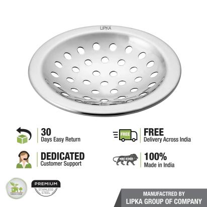 Lipka Heavy Snow Round Floor Drain (5 inches) 3