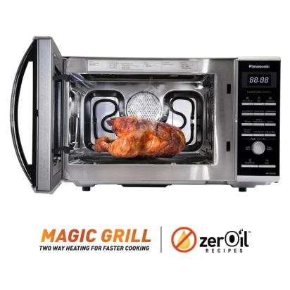 Panasonic 27L Convection Microwave Oven (NN-CD674MFDG, Silver, Rotisserie, Crispy Tawa, Magic Grill, Zero Oil Recipes) by Panasonic : Colours available: Grey 9 4