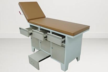 SI Surgical Examination Couch - SIS 2028 by SI Surgical : Colours available: Sandrift
