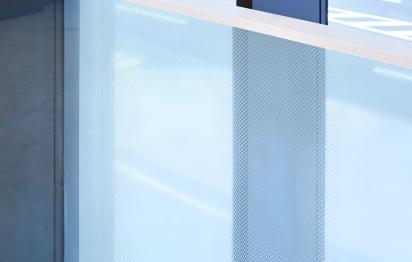 3M™ Fasara™ Glass Finishes Geometric by 3M for Interior : Colours available: White 1 1