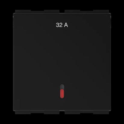 GM Modular Double Pole Switch Zenova AA 2 346 - Electric Grey by GM Modular : Colours available: Black