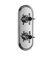 Aquamax Exposed Part Kit of Thermostatic Shower Mixer QQP-CHR-7661NKPM by Jaquar : Colours available: Chrome