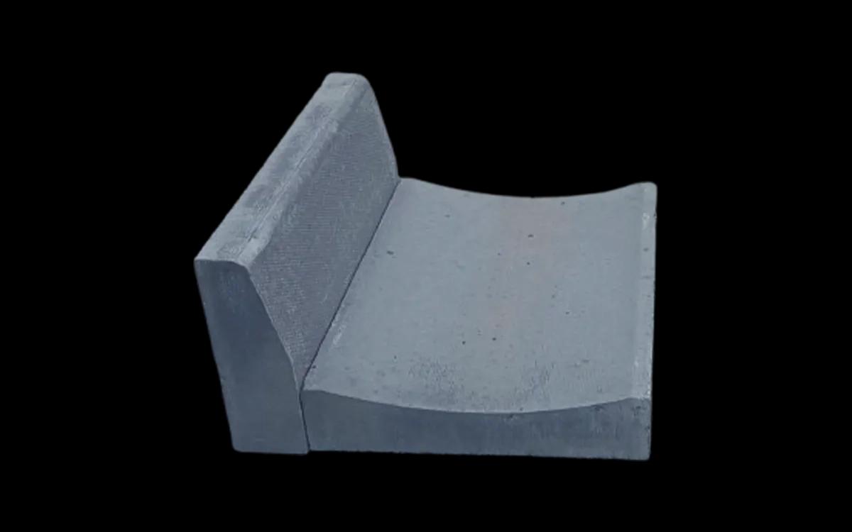 Drsti Precast Concrete Kerb Stone - Half Battered for Roads and Landscaping 2