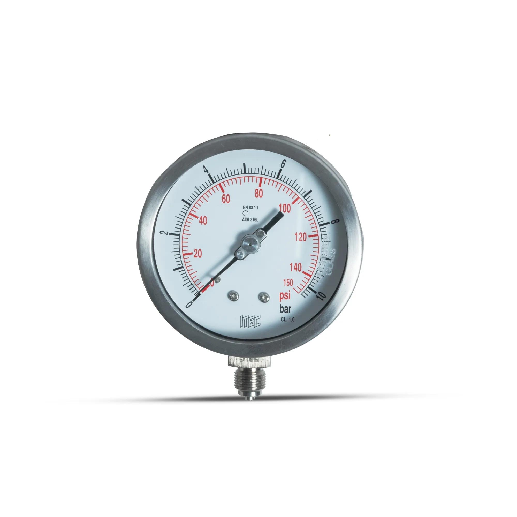 Pune Gas High Pressure Gauge 10 Bar