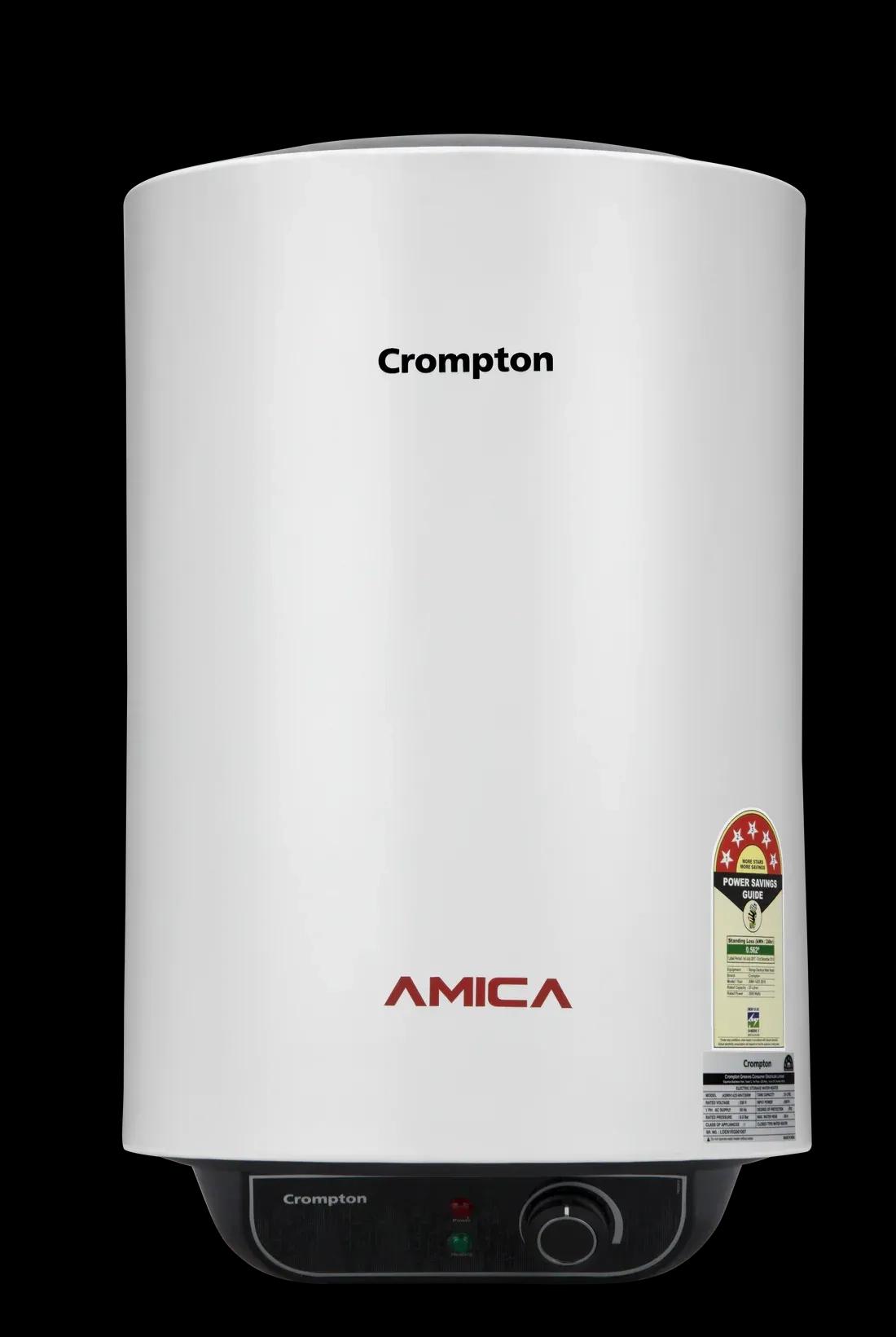 Crompton Amica Classic, 2000W Rated Storage Water Heater - 25-L