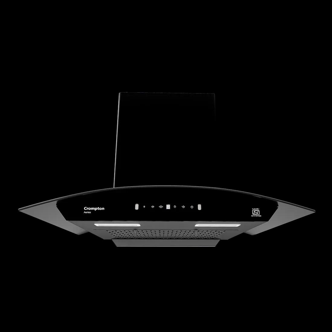 Crompton Aeries Curv Filterless Ind Chimney 60cm