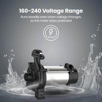Crompton OWE052(1PH)C-21 - Openwell Submersible Pump - Agricultural Pump by Crompton : Colours available: Black, Silver 1 3