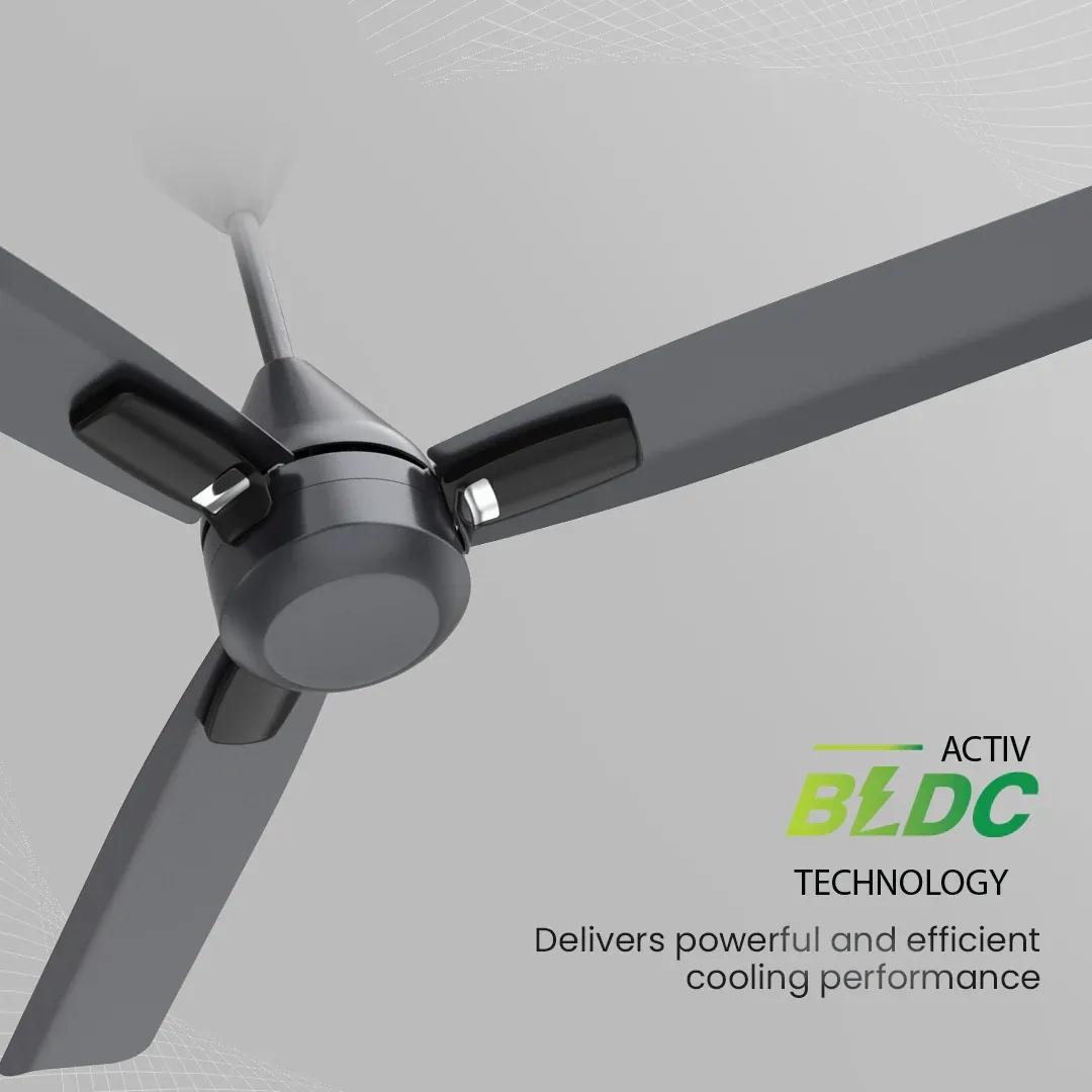 Crompton Energion Cromair Plus BLDC Ceiling Fan - Titanium Effect 2