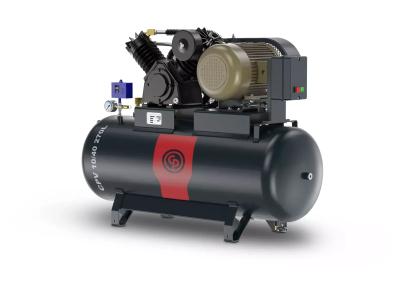 Chicago Pneumatic Cast Iron Piston Air Compressor 3HP-10HP by Chicago Pneumatic : Colours available: Black