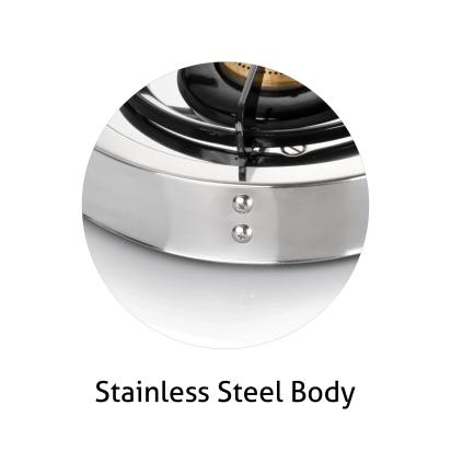 Glen 3 Burner Stainless Steel LPG Gas Stove 72 cm|High Flame Brass Burners|360° Revolving Inlet Nozzle|Manual Ignition|ISI Certified|2 Year Warranty 6