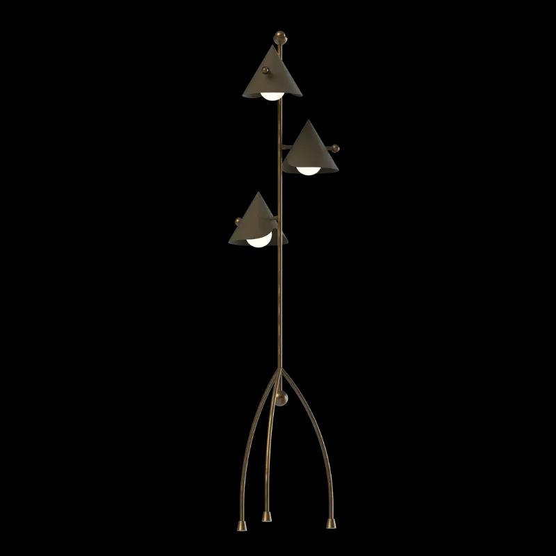 The Living Influence Paan Floor Lamp 3
