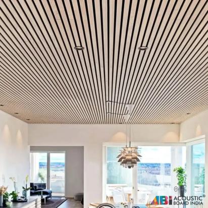 Acoustic Board India Acoustic Louver Panels | Decorative Sound Absorbing Panels For Walls by Acoustic Board India for Office, Conference Room, Home theatre, Reception Area 2 2