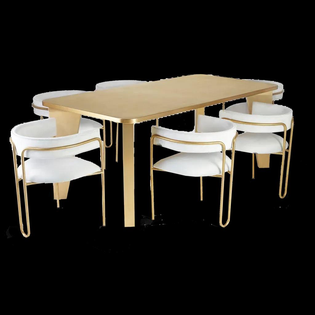The Living Influence Loop Chair - Gold 2