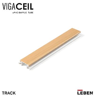 Leben VigaCEIL-Baffle-Track by Leben for Walls, Interior : Colours available: Tan 1 1