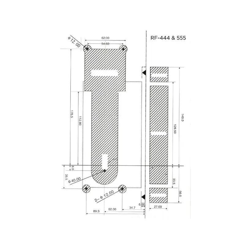 Ozone Software Based Hotel Door Lock - OZEL-RF-V11-555-R Std SSS 2