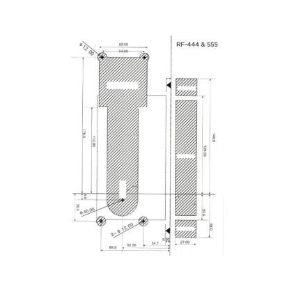 Ozone Software Based Hotel Door Lock - OZEL-RF-V11-555-R Std SSS by Ozone for Hotel, Resort : Colours available: Silver 4 2