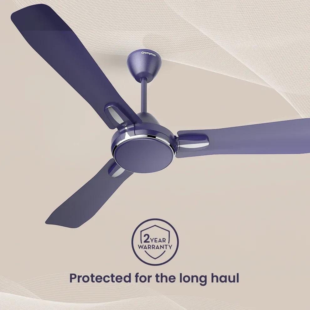 Crompton Premion Festo| Ceiling Fan - 55 Watts - Metallic Blue 3