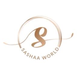 Sashaa World's logo
