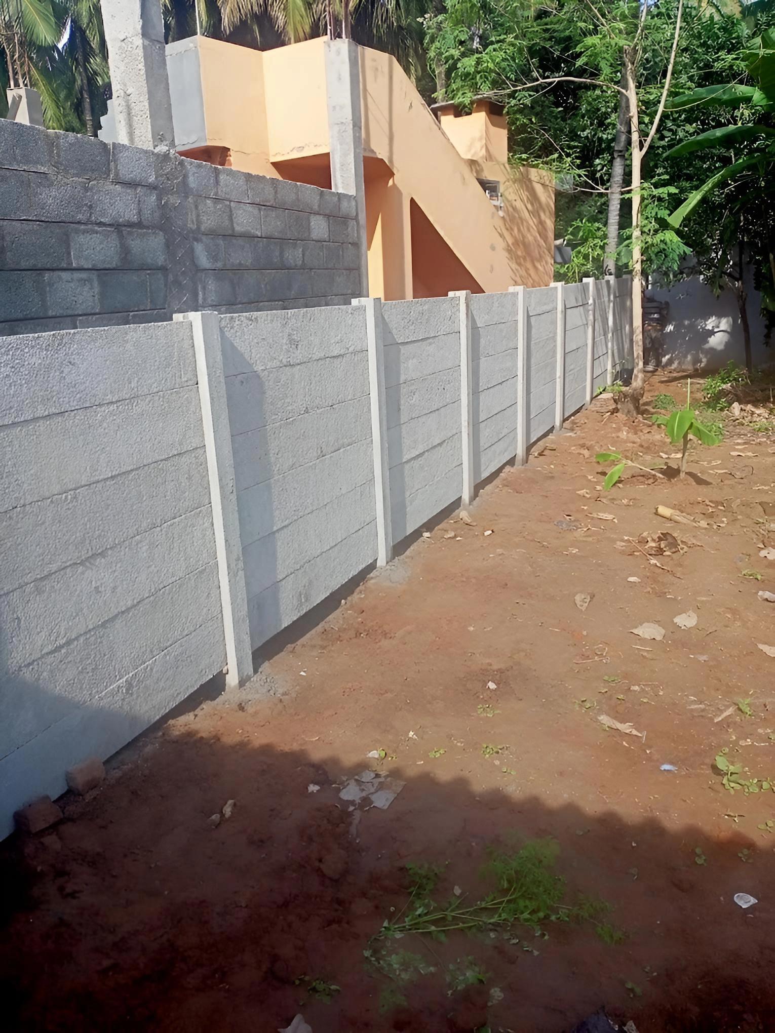 SS Readymade Compound wall