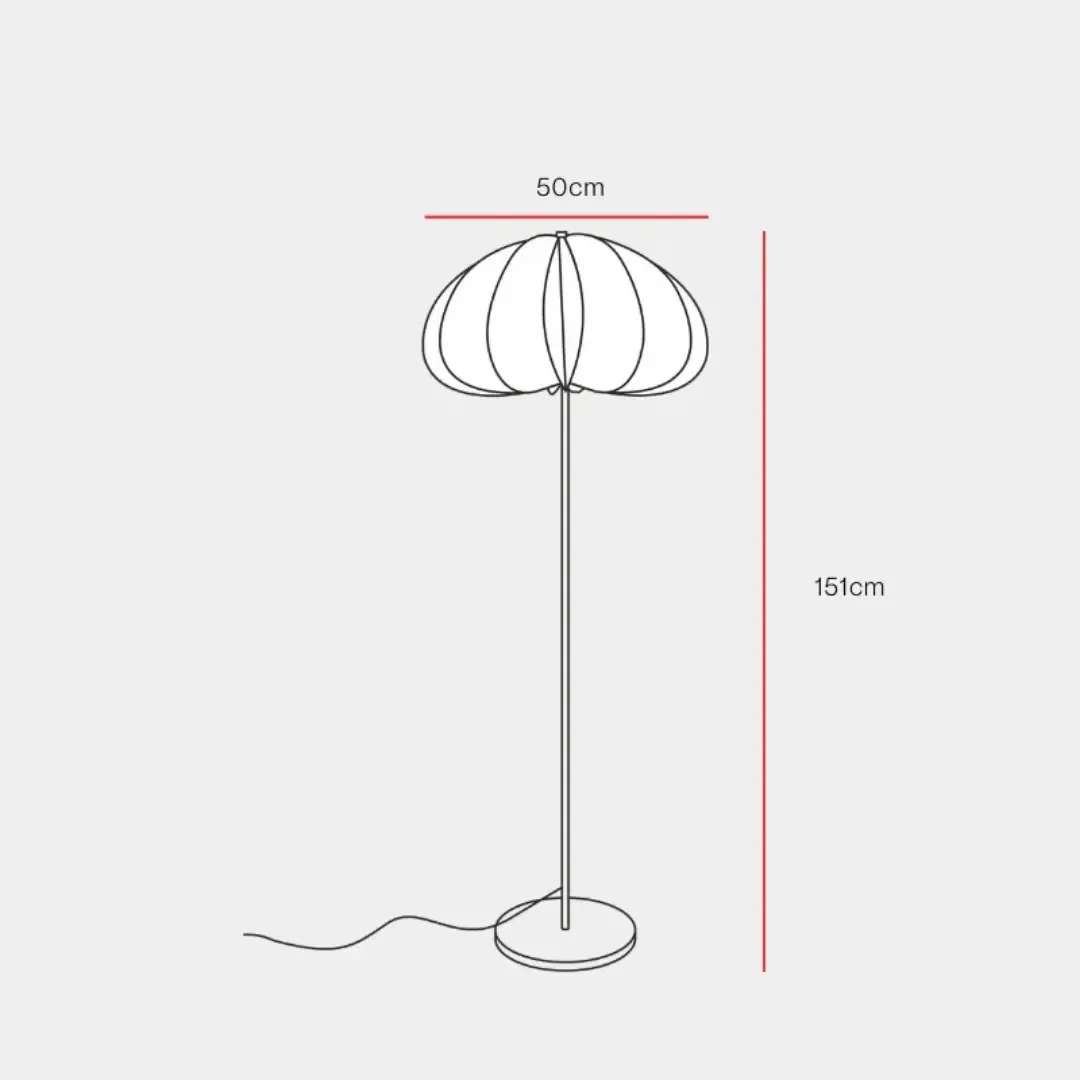 The Living Influence Daisy Floor Lamp 6
