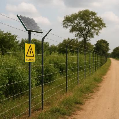 Justfence Solar Powered Electric Fence by Justfence
