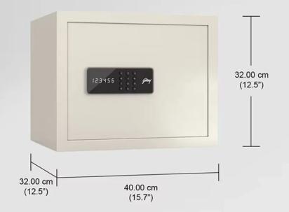 NX Pro 30 Litres Digital Home Locker by Interio by Godrej for Home 2 3