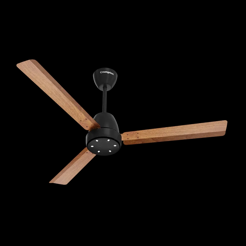 Crompton Energion NITEO BLDC Ceiling Fan - Dark Cherry Wood by Crompton : Colours available: Brown