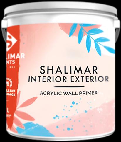 Shalimar Paints Interior Exterior Acrylic Wall Primer by Shalimar Paints