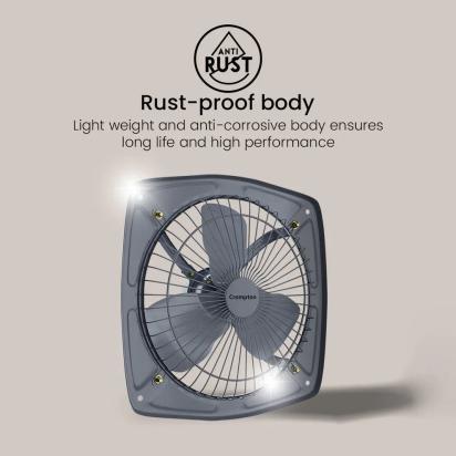 Crompton Driftair Exhaust Fan - Metal by Crompton : Colours available: DimGray 3 3
