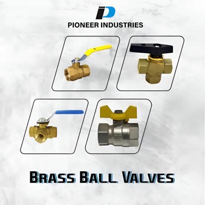 Pioneer Brass Ball Valve by Pioneer : Colours available: Copper