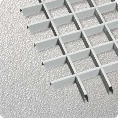 Kingston Open Cell Ceiling by Kingston : Colours available: White