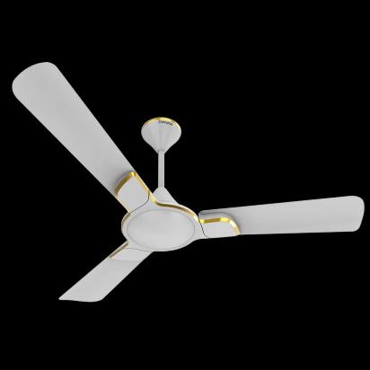 Crompton Premion Avancer Swirl | Ceiling Fan - Conch Cream by Crompton : Colours available: MintCream
