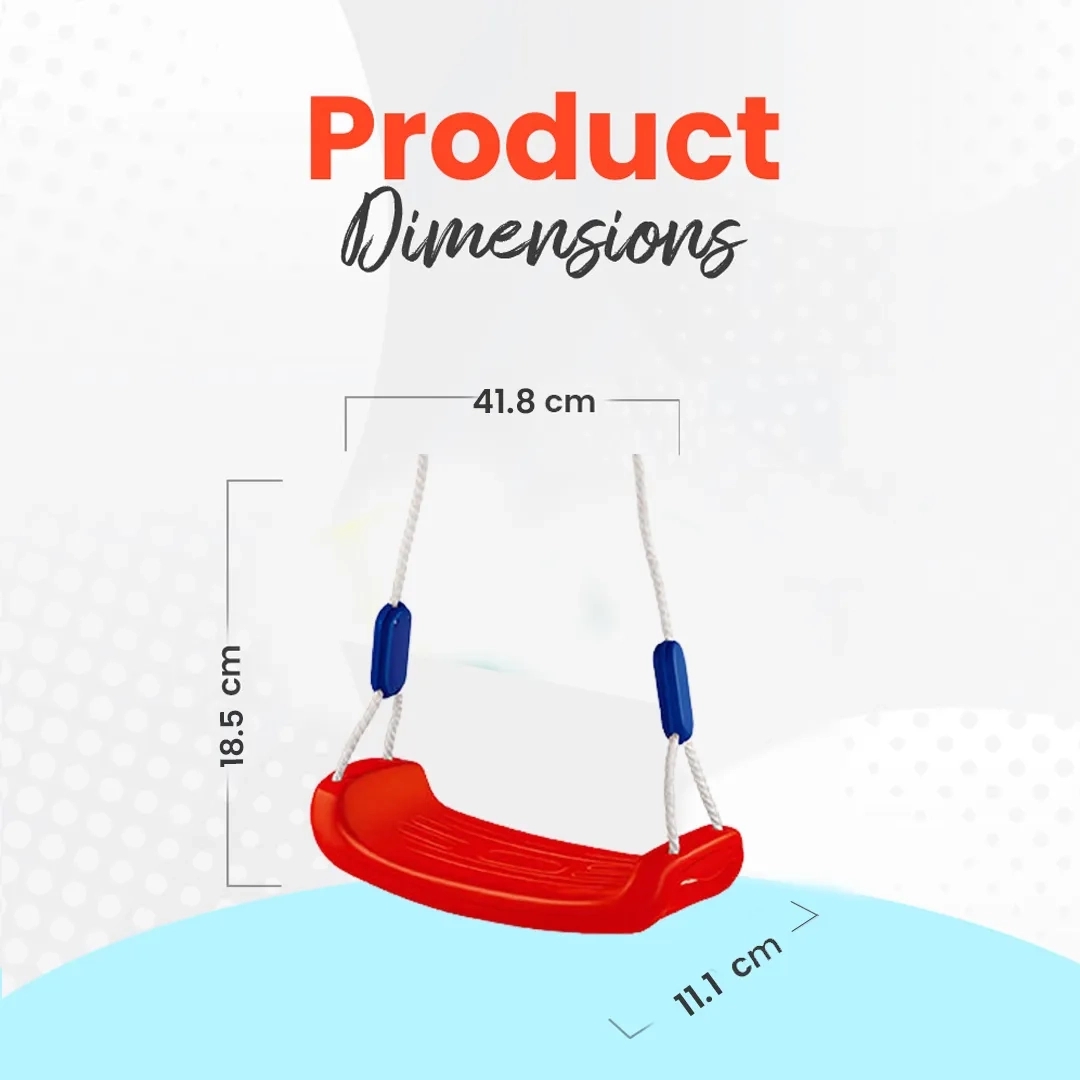 Ok Play Fun Flier Red swing by OK Play for Outdoor, Indoor : Colours available: Red 1 1