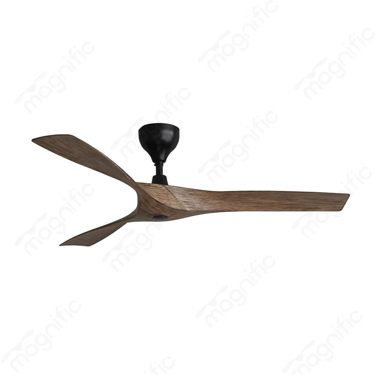 Magnific Sensation – 56″ Modern Ceiling Fan with Unique Design | Remote Control - Pine Wooden 1