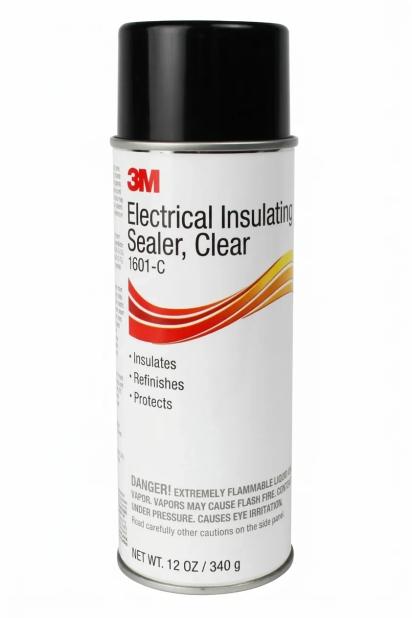 3M™ Electrical Insulating Sealer 1601-C, 12-oz Can, Clear, 12/Case 157c30 by 3M