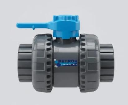 Petron Thermoplast UPVC Ball Valve by Petron Thermoplast : Colours available: Grey 1 1