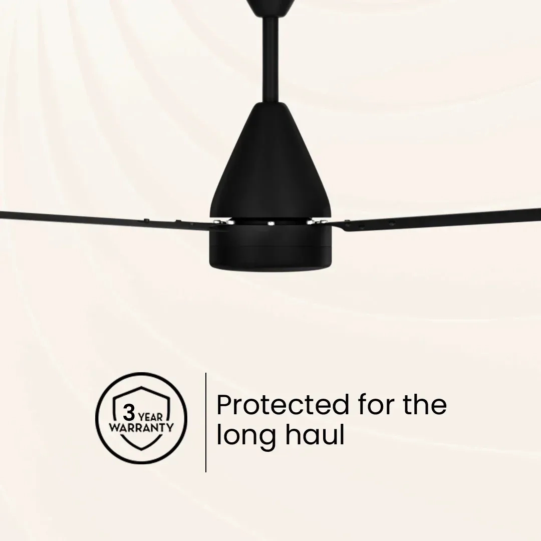 Crompton Energion Cookie BLDC Ceiling Fan - Metallic Magic Brown by Crompton : Colours available: WoodyBrown 13 3