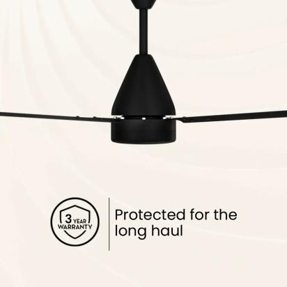 Crompton Energion Cookie BLDC Ceiling Fan - Metallic Magic Brown by Crompton : Colours available: WoodyBrown 13 3