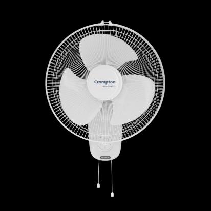 Crompton Hispeed Gale Plus Wall Mounted Fan - White by Crompton : Colours available: White