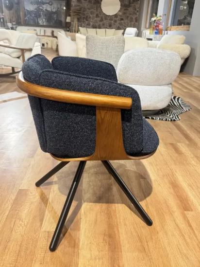 LivingShapes Toliver Plywood Dining Chair with metal by Living Shapes : Colours available: SteelBlue 8 8